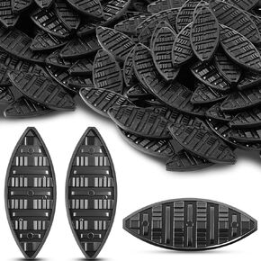 80 Pcs Biscuit Joiners Plastic Self Clamping and Gripping Plates Biscuit Joiner Tool for Woodworking Composite Deck Fixed Door Frame Furniture Framing