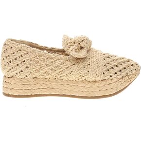 جوز الهند بواسطة Matisse Womens Espanola Raffia Platfor