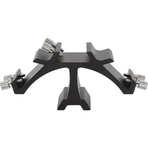 Triple Finder Scope Mount Bracket for Astronomical Telescope, All Metal Dovetail Mounting Bracket Base with Three Slots