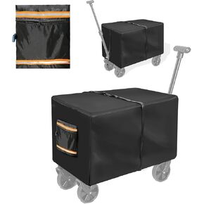 Universal Folding Stroller Waterproof Wagon Cover,Outdoor Garden Storage HandCart Rain Cover,UV Resistant, Dustproof, Tear Resistant, With Storage Bag