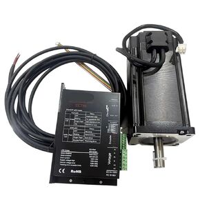 86mm Closed Loop Stepper Motor 4.5N.M~12N.M with Closed Loop Stepper Motor Driver ECT86 Kit(ECT86 86AM120ED KIT,Ethercat 3M Cable)