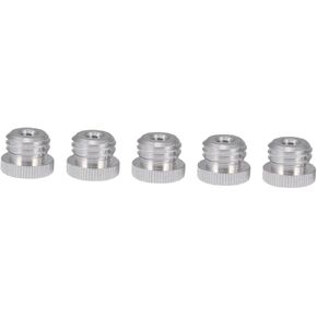 DOITOOL Aluminum Alloy 1/4 to 5/8 Mic Stand Adapter by Easy Tripod Screw Adapter