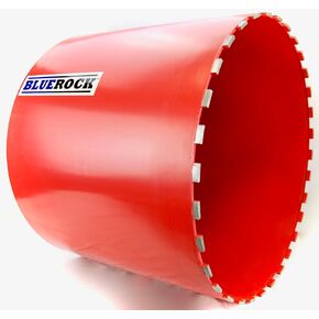 22" Inch Diamond Wet Core Drill Bit 1-1/4" Threads by BLUEROCK Tools for Concrete Rebar Asphalt Brick Rock Masonry Hole Barrel Coring