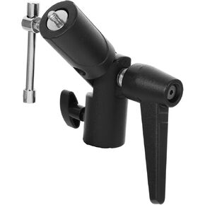 Gadpiparty Light Stand Mount Adapter Umbrella Holder Shaped Bracket for Off-Camera Tripod Photography Easy Setup Design Compact Lightweight for Outdoor Use