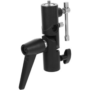 DOITOOL Flash Holder for Umbrella Stand ¼ Mount Adapter Flash Bracket Metal Umbrella Clamp Photography Equipment