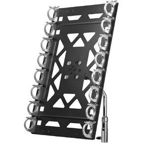 Godox TP-B8 8-Light Bracket for TP Series LED Pixel Tube Lights, Black/Silver