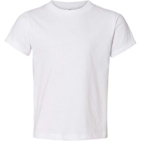 Bella + Canvas Toddler Jersey Short-Sleeve T-Shirt,WHITE,4T