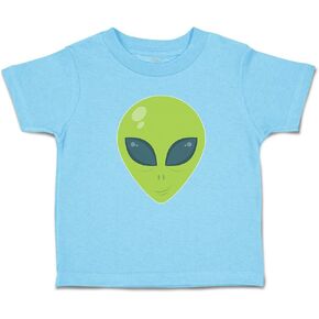 Toddler T-Shirt Alien Face Cotton Martian Boy & Girl Clothes Head Baby Funny Tee
