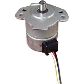 1PCS 25MM Mini Stepper Motor Stepper Motor 2 Phase 4 Wire Stepper Motor Shaft Diameter 5MM for Lens Adjustment Motor