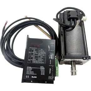 86mm Closed Loop Stepper Motor 4.5N.M~12N.M with Closed Loop Stepper Motor Driver ECT86 Kit(ECT86 86AM45ED KIT,Ethercat 3M Cable)