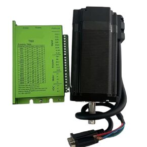 57mm 23 Closed Loop Stepper Motor 1.3/2.3/3 N.M with Stepper Driver Easy Servo Driver Encoder Cable(T60 57AM13ED KIT)