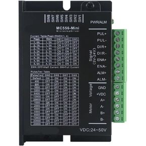 2 Phase Digital Microstep MC556mini DC20V～50V Hybrid Stepper Motor Driver Controller