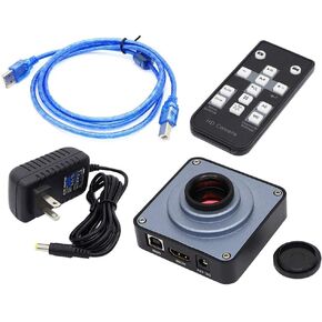 Full HD 38MP 2K 1080P HDMI Industrial Electronic Digital Video Microscope Camera for PCB Soldering Repair