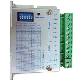 20 28 42 2-Phase Stepper Motor Driver M422 0.6A~2.2A Controller 32 Subdivision DC10V~40V for NEMA8 NEMA11 NEMA17 Stepping Motor