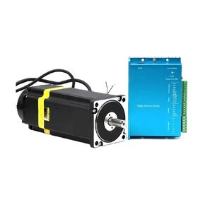 Nema34 Closed-Loop Stepper servo Motor + Digital Display Drive Set 12.5N.m with Encoder 1000 line with Brake(Motor with Brake)
