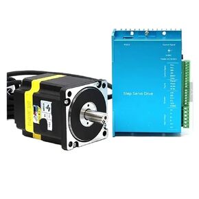 Nema34 Closed-Loop Stepper servo Motor + Digital Display Drive Set 5N.m with Encoder 1000 line(Motor Without Brake)