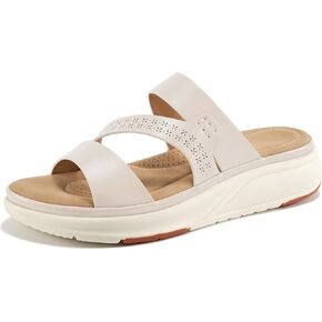 Womens Sandals Comfortable Summer: Breathable Slides for Women - Non Slip Sandals Walking Outdoor