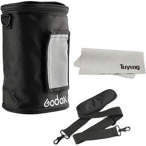 Godox PB-600P Portable Nylon Flash Bag Case Pouch Cover for Godox Witstro AD600 pro Strobe Light+Shoulder Strap+TUYUNG Cloth