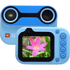 Kids Underwater Camera, 9.8FT Water Proof Camera for Diving Snorkeling, 2K 26MP Dual Lens 10X ZoomChildren Video Camera Pool Toys, Christmas Birthday Gifts (Yellow) (Rose) (Blue)