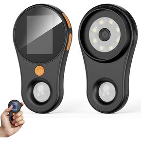 Hailoyearn Magnifying Glass, Portable Handheld Magnifying Glass, USB Microscope Macro Camera with Light Features, 2.0IN HD IPS Color Screen, Maintenance Inspection and Observation (Black)