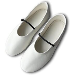 Mary Jane Ballet Flats Women Round Toe Ballerina Slip On Flats Comfortable Soft Flat Shoes for Women