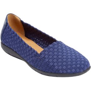 Comfortview Women's The Bethany Slip On Flat (Wide Widths Available)