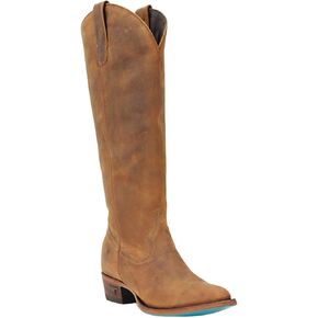 Lane Women's Plain Jane Western Boot Round Toe - LB0546A 8 M US Brown