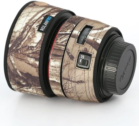 Rolanpro Mirrorless Camera Lens Camouflage Coat for Canon EF 24-105mm F/4 L is II USM Cover Lens Protective Sleeve Case-#3 Jungle Waterproof in Saudi Arabia