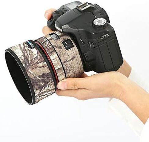 Rolanpro Mirrorless Camera Lens Camouflage Coat for Canon EF 24-105mm F/4 L is II USM Cover Lens Protective Sleeve Case-#3 Jungle Waterproof in Saudi Arabia