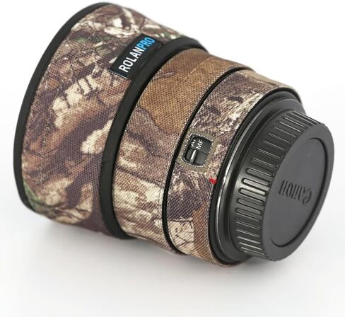Rolanpro Mirrorless Camera Lens Camouflage Coat for Canon EF 24-105mm F/4 L is II USM Cover Lens Protective Sleeve Case-#3 Jungle Waterproof in Saudi Arabia