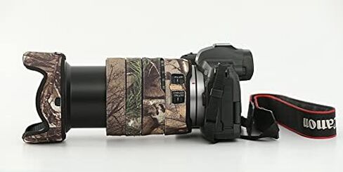 Rolanpro Mirrorless Camera Lens Camouflage Coat for Canon EF 24-105mm F/4 L is II USM Cover Lens Protective Sleeve Case-#3 Jungle Waterproof in Kuwait