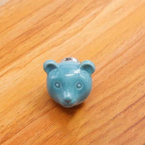 Children Drawer Knobs Fish Shape Ceramic Handles for Kids Room Kitchen Cabinet Handles Cupboard Knobs Furniture Hardware - (Color: B) in Saudi Arabia