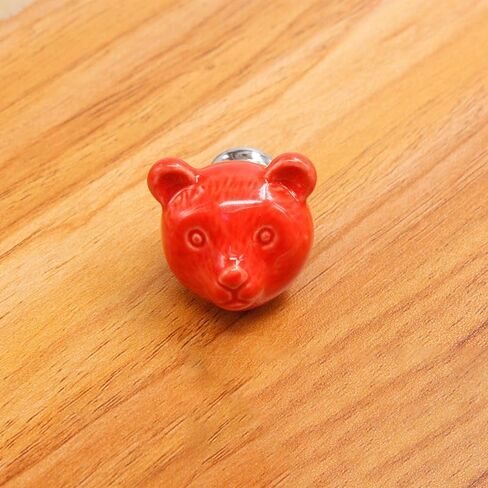 Children Drawer Knobs Fish Shape Ceramic Handles for Kids Room Kitchen Cabinet Handles Cupboard Knobs Furniture Hardware - (Color: B) in Saudi Arabia
