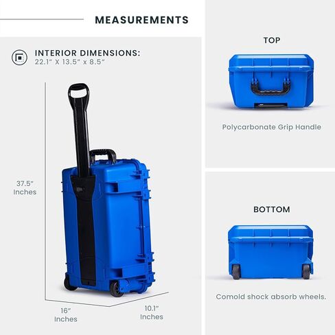 Seahorse 920 Camera Professional Camera Protection Case with Accuform Foam - TSA Addrated/MIL SPEC/IP67 MATER/USA Made لعشاق الكاميرا للمصورين المحترفين in Kuwait