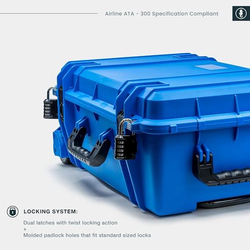Seahorse 920 Camera Professional Camera Protection Case with Accuform Foam - TSA Addrated/MIL SPEC/IP67 MATER/USA Made لعشاق الكاميرا للمصورين المحترفين in Kuwait