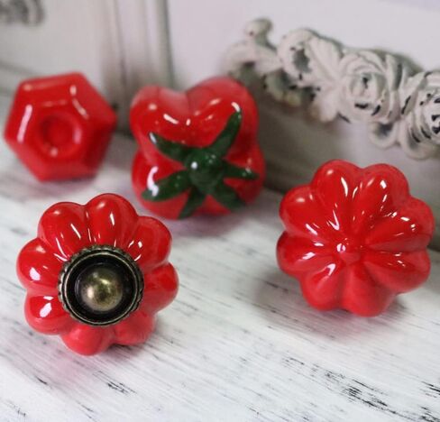 6x KID CUTE ROOM FUNUIDE FUNITURY FUNIDER RED TOMATO RUMPKIN HAPEN in Kuwait