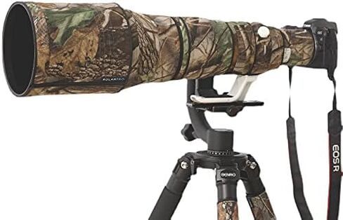 Rolanpro Waterproof Lens Cover for Canon RF 600mm F4 L is USM Camouflage Rain Cover Lens Protective Sleeve Case#20 Jungle Waterproof in Saudi Arabia
