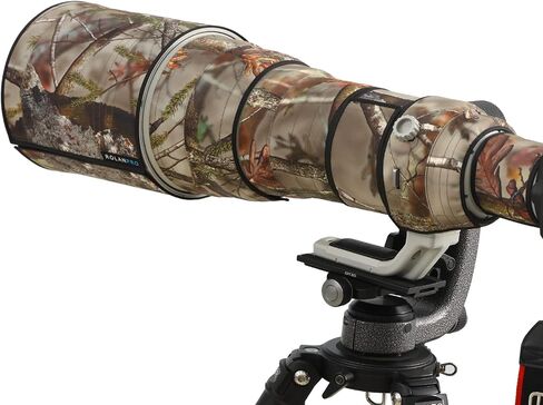 Rolanpro Waterproof Lens Cover for Canon RF 600mm F4 L is USM Camouflage Rain Cover Lens Protective Sleeve Case#20 Jungle Waterproof in Saudi Arabia