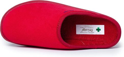Medical Slippers for Women - Memory Foam Shoes Indoor Outdoor Italian Cotton - Made in EU - Relieves Pressure, Improves Peripheral Blood Circulation in Kuwait