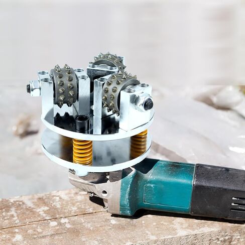 5-inch Concrete/stone bush hammer grinding Attachment–removes coatings and adds slip-resistant texture. Surface Roughening Tool (Arbor: 5/8"-11 Threaded) in Saudi Arabia