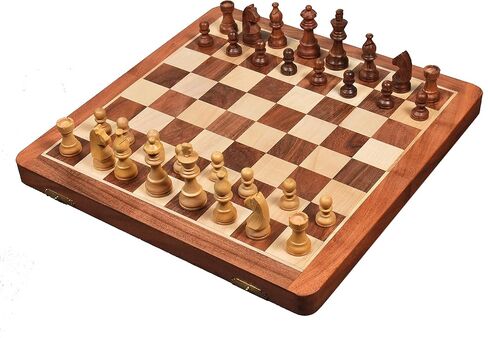 RoyalChessmall-14 كبيرة من خشب الورد والقيقب الذهبي الكبير الخشبية in Saudi Arabia