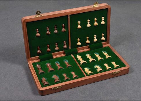 RoyalChessmall-14 كبيرة من خشب الورد والقيقب الذهبي الكبير الخشبية in Saudi Arabia