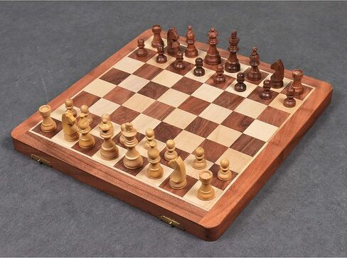 RoyalChessmall-14 كبيرة من خشب الورد والقيقب الذهبي الكبير الخشبية in Saudi Arabia