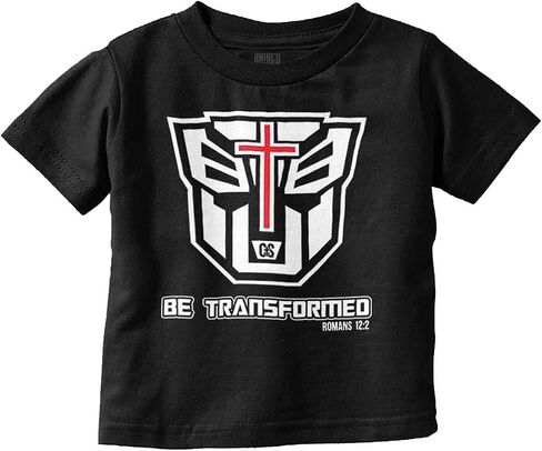 Brisco Brands Christian Bible Verse Runded Toddler Boy Girl T Shirt in Kuwait