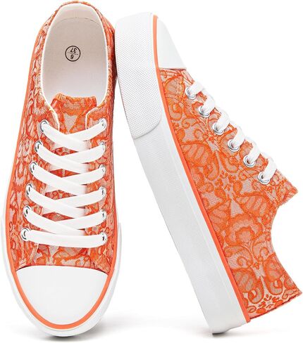 yageyan Womens White Tennis Shoes Low top Canvas Sneakers Women Fashion Shoes for Walking Casual Canvas Comfortable in Kuwait