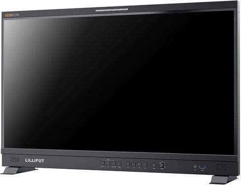 LILLLIPUT Q28-8K -28" 8K 12G-SDI Production Monitor 12G-SDI, 12G-SFP, HDMI 2.0 with Quad View, 3D-LUT, HDR, Gammas (Q28-8K-VBP-CC with V Mount Battery Plate+Carry on case) in Saudi Arabia