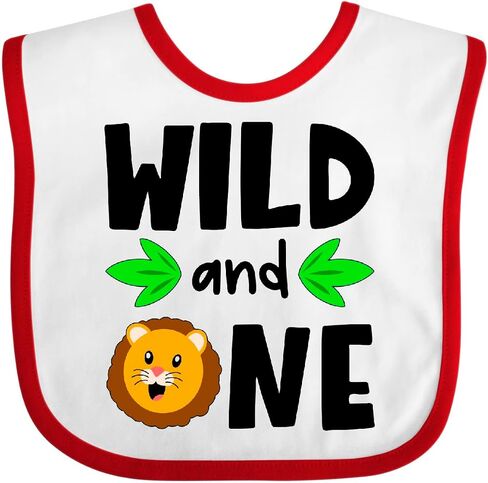 inktastic Wild و 1 لطيف عيد ميلاد الأسد Bib Bib in Kuwait