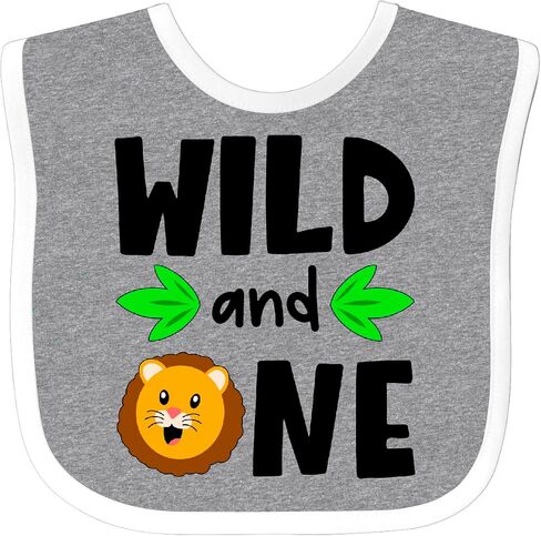 inktastic Wild و 1 لطيف عيد ميلاد الأسد Bib Bib in Kuwait