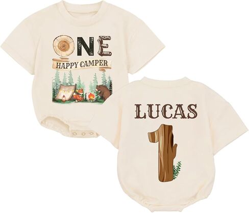 Personalized O Fishally One First Birthday Baby Romper, Ofishally One Birthday, Baby Boy Fishing Romper in Saudi Arabia