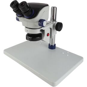 Binocular Microscope Kit, Binocular Microscope 3.5X‑100X Magnification 360° Rotatable 45° Tilting WF10X 23mm Eyepiece for, Mechanicalcomponents